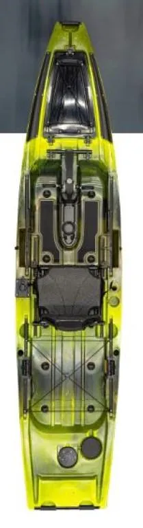 Slide: The Image of 2023 Native Watercraft Propel 12.5 Max kayak, top view. - 1