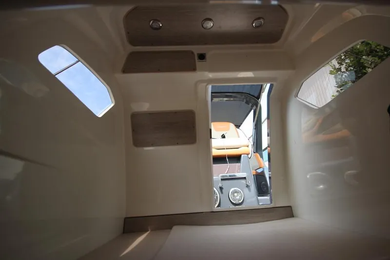 Slide: The Image of Interior cabin of 2024 Zodiac MEDLINE 9 NEO Twin 300hp boat. - 39