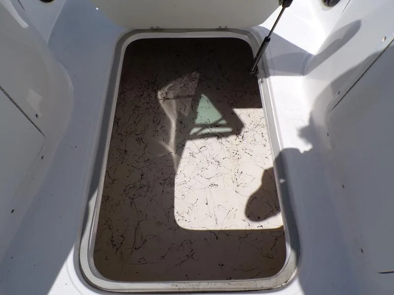 Slide: The Image of Storage compartment of 2023 Hurricane SunDeck 187 OB boat. - 33