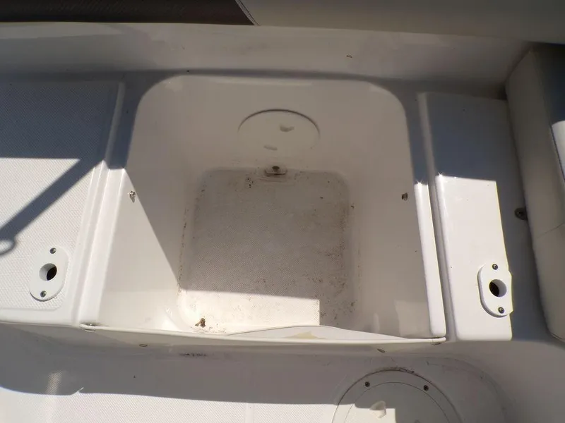 Slide: The Image of Storage compartment of 2023 Hurricane SunDeck 187 OB boat. - 35