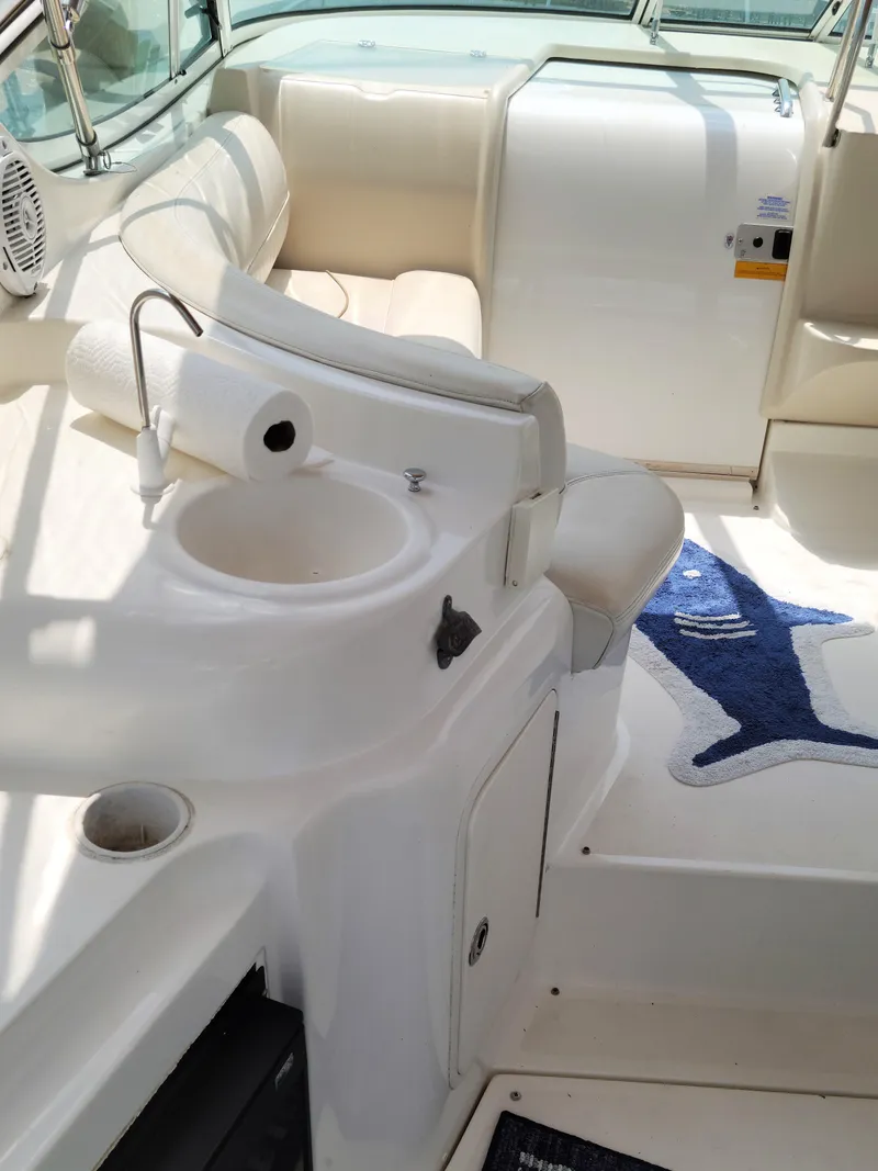 Slide: The Image of Cockpit Looking Forward To Helm Seating - 16