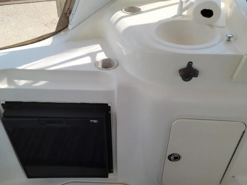 Slide: The Image of Enclosed Aft Cockpit Sink & Refrigerator - 18