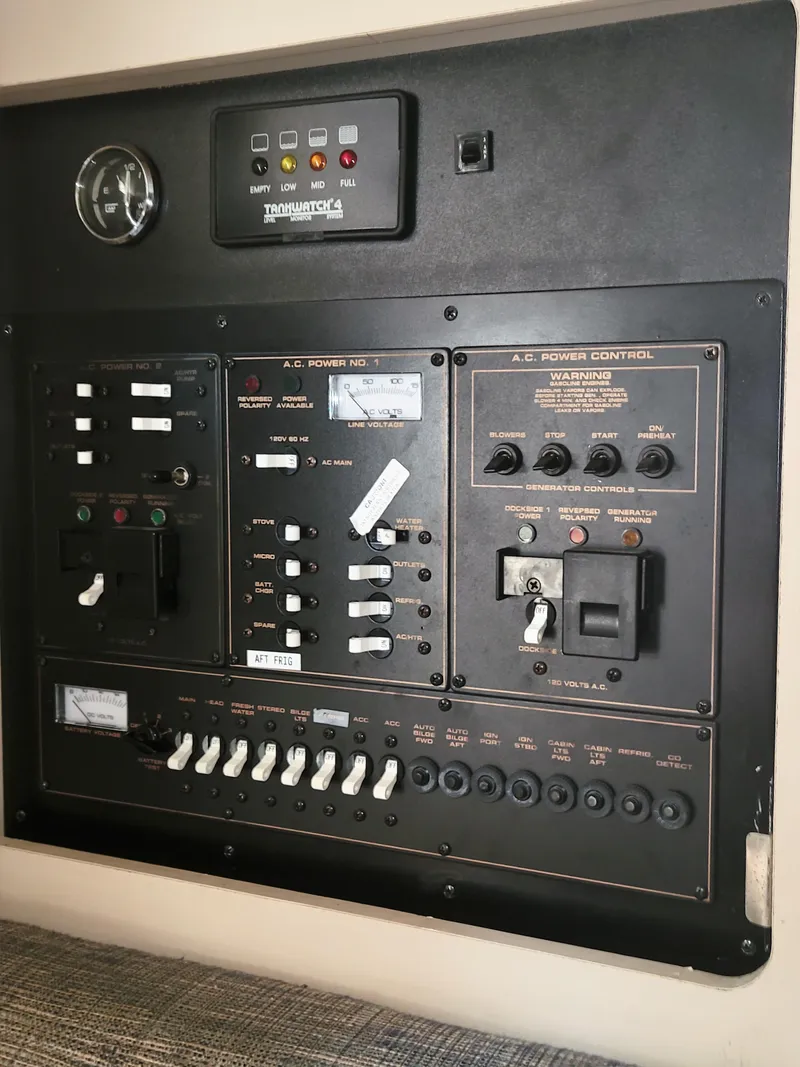 Slide: The Image of AC/DC Power Panel in Salon - 24