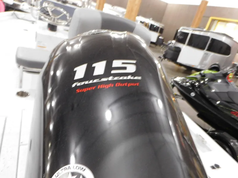 Slide: The Image of 2023 Xpress H190B boat with 115 horsepower four-stroke engine, super high output. - 20
