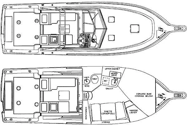 Slide: The Image of 3000 - deck plan/cabin - 99