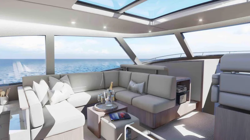 Slide: The Image of Eclipse 605 Interior Salon - 13