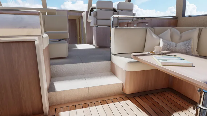 Slide: The Image of Eclipse 605 Interior - Utility Space Access Closed - 17