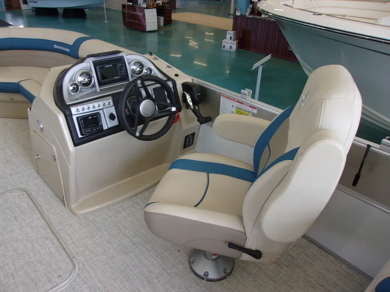 Slide: The Image of Interior of a 2023 Berkshire CTS Series 24RFX CTS boat. - 14