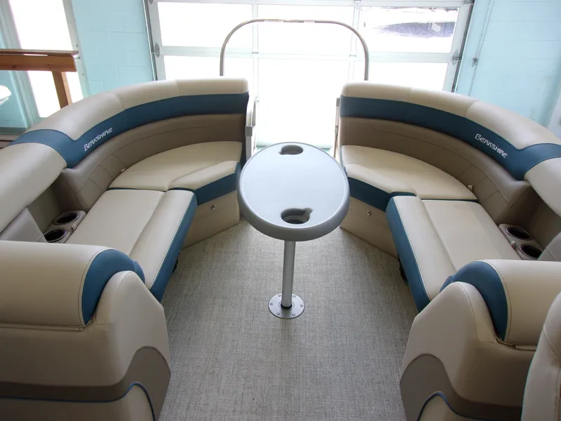 Slide: The Image of Interior of a 2023 Berkshire CTS Series 24RFX CTS boat. - 16