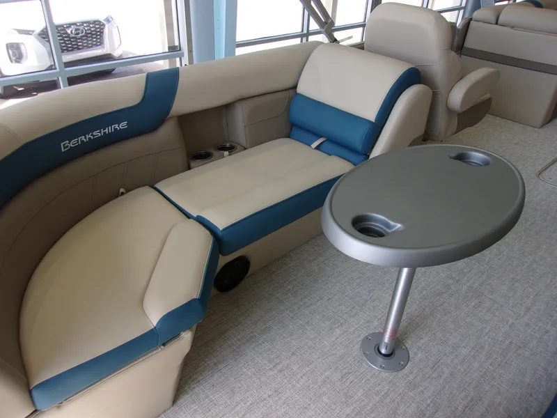 Slide: The Image of Luxurious seating in Berkshire CTS Series 24RFX CTS pontoon boat, 2023 model. - 17