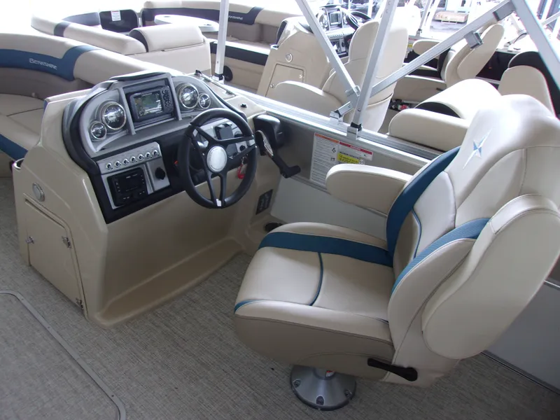 Slide: The Image of Interior of a 2023 Berkshire CTS Series 24RFX CTS boat. - 34