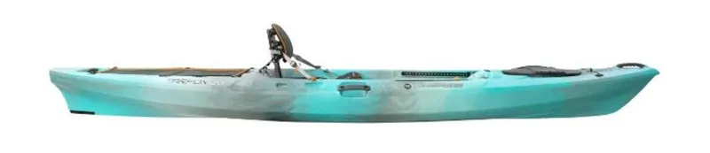 Slide: The Image of 2023 Wilderness Systems Tarpon 120 kayak, turquoise and grey. - 1