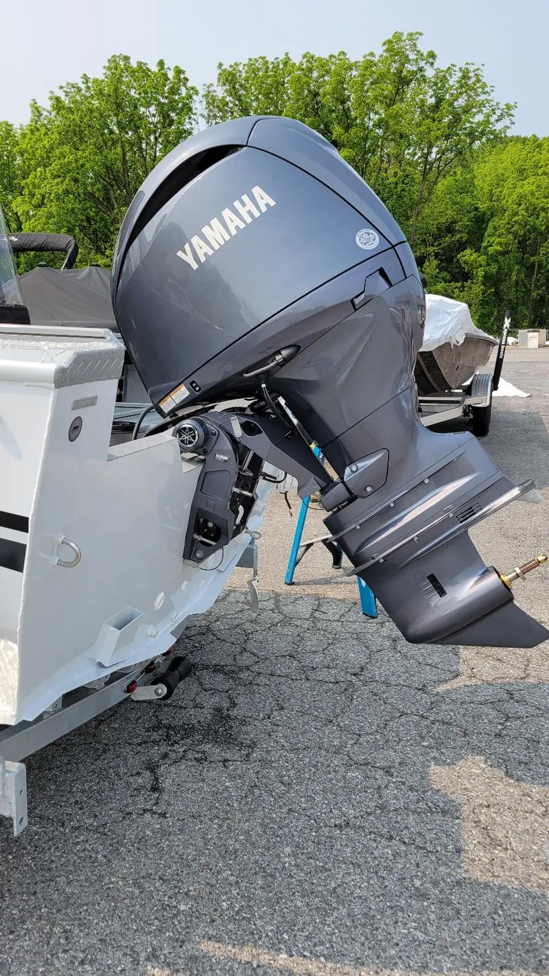 Slide: The Image of 2026 Smoker Craft Phantom 18 X2 with Yamaha 150 hp engine, all welded, in stock. - 15