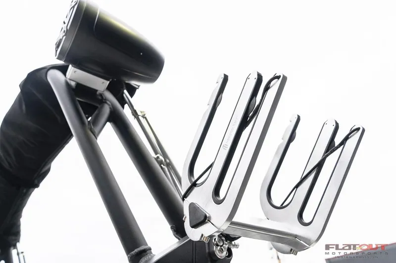 Slide: The Image of 2023 Scarab 215 ID boat wakeboard rack and speaker system. - 8