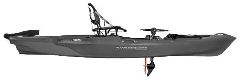 Slide: The Image of 2023 Wilderness Systems Recon 120 HD kayak, side view. - 8