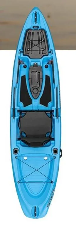 Slide: The Image of 2023 Native Watercraft Falcon 11 blue kayak, top view. - 5