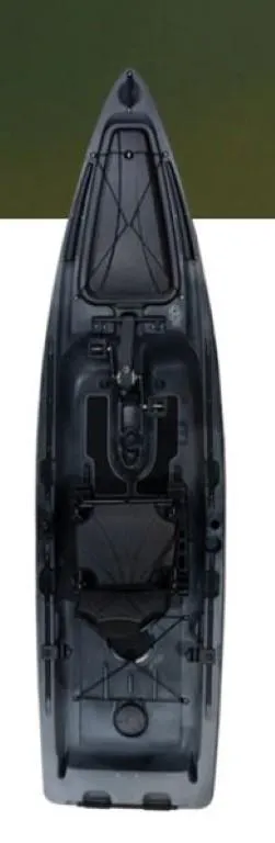 Slide: The Image of 2023 Native Watercraft Titan Propel 12 kayak, top view. - 9