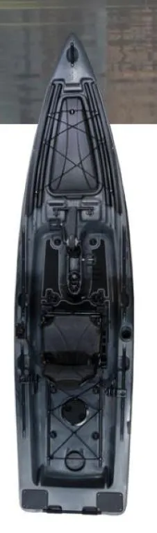 Slide: The Image of 2023 Native Watercraft Titan Propel 13.5 kayak, top view. - 4
