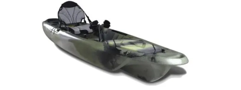 Slide: The Image of 2023 Lightning Kayaks Strike HD in camouflage design. - 9