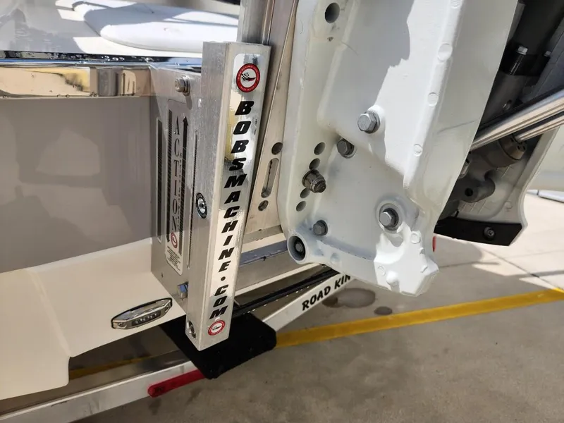 Slide: The Image of 2023 Sea Born FX24 Bay boat with Bob's Machine jack plate. - 6