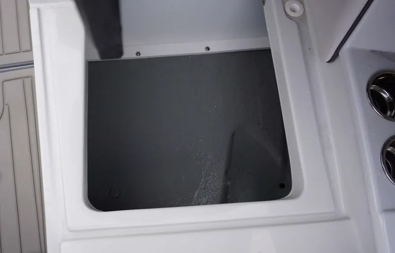 Slide: The Image of Storage compartment of 2024 Crownline 260 XS boat. - 8
