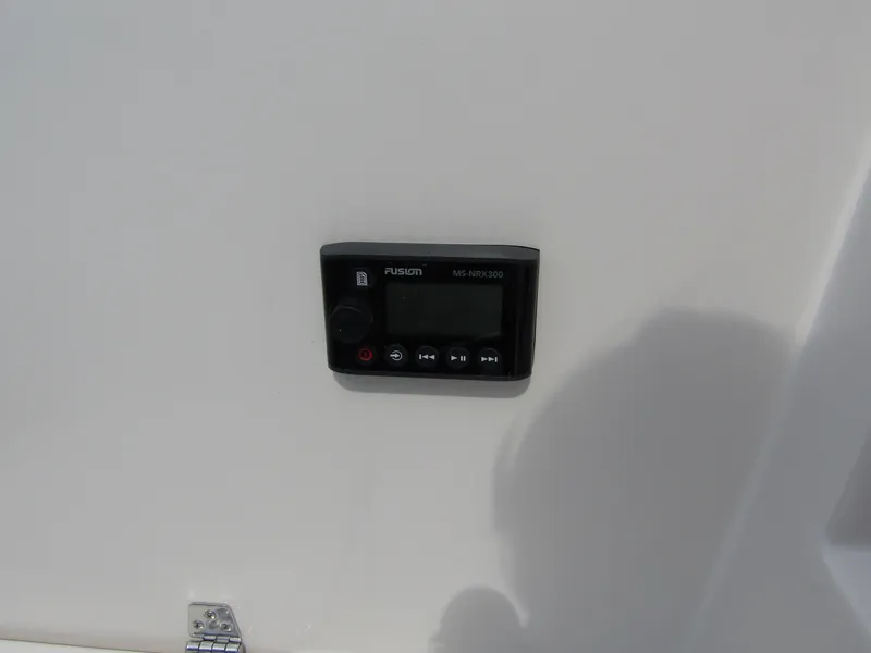 Slide: The Image of Fusion marine stereo system on 2024 Sailfish 242 CC boat. - 35