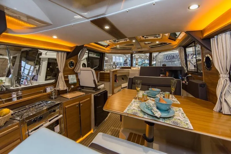 Slide: The Image of Manufacturer Provided Image - Main Cabin Looking Forward - 14