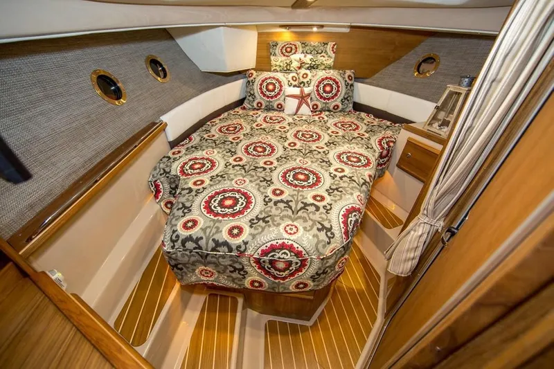 Slide: The Image of Manufacturer Provided Image - Forward Stateroom with Island Berth - 18