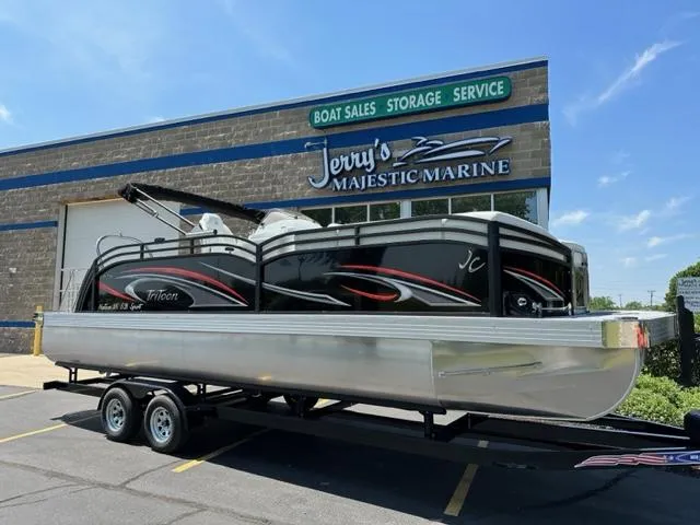 The Image of 2023 JC Neptoon 25 SB Sport pontoon boat at Jerry's Majestic Marine dealership. - 1