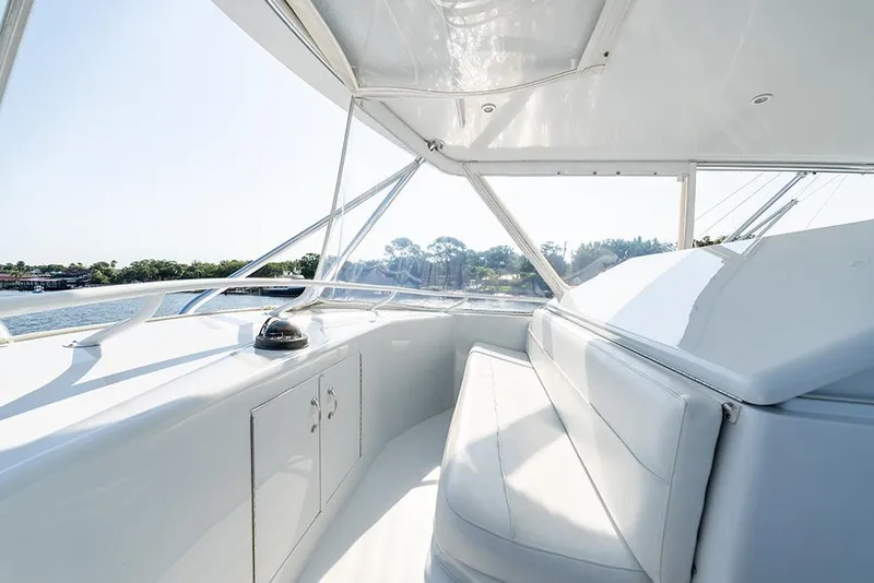 Slide: The Image of Flybridge forward seating - 21