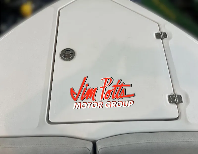 Slide: The Image of Jim Potts Motor Group logo on a 2023 Sea Fox 268 Commander boat. - 20