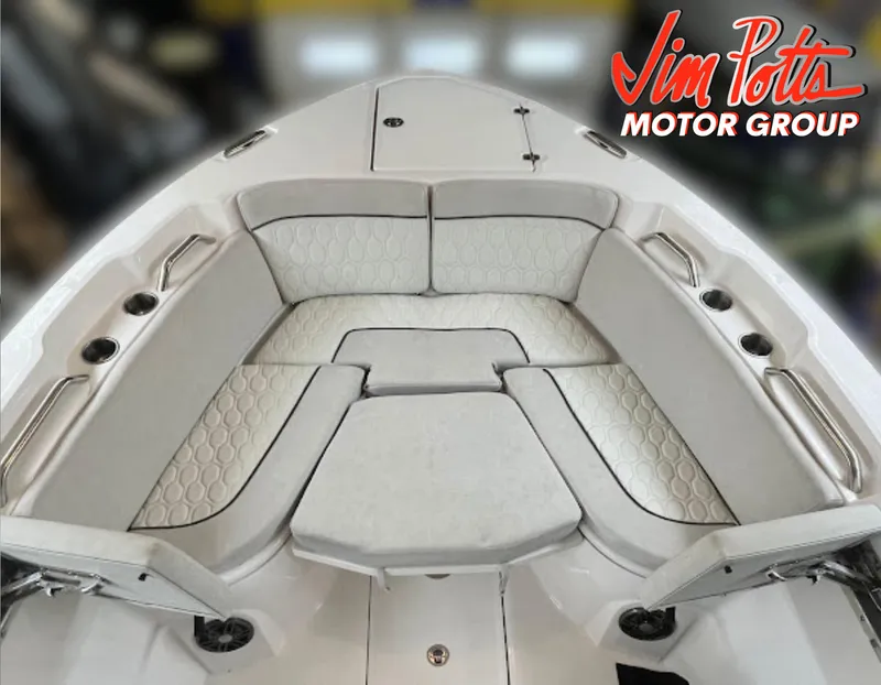 Slide: The Image of 2023 Sea Fox 268 Commander boat seating area at Jim Potts Motor Group. - 33
