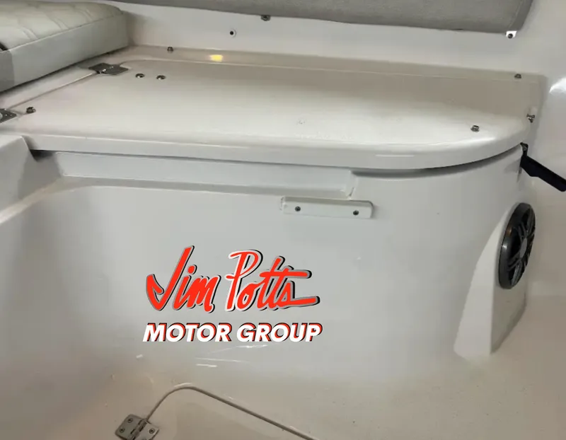Slide: The Image of 2023 Sea Fox 268 Commander interior with Jim Potts Motor Group logo - 43