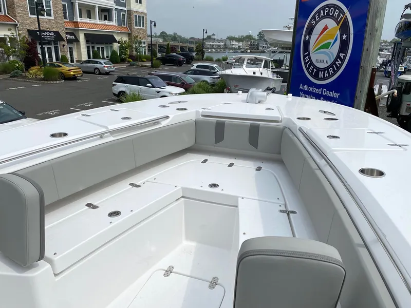 Slide: The Image of 2024 Cape Horn 34 XS boat interior at Seaport Inlet Marina. - 14