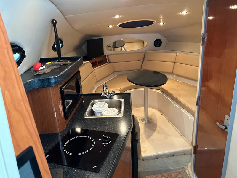 Slide: The Image of Engine compartment of a 2008 Regal 2665 Commodore with Volvo Penta engine. - 14