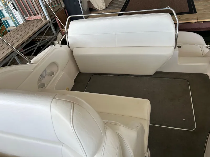 Slide: The Image of 2008 Regal 2665 Commodore control panel with 12V DC and 120V AC power switches. - 16