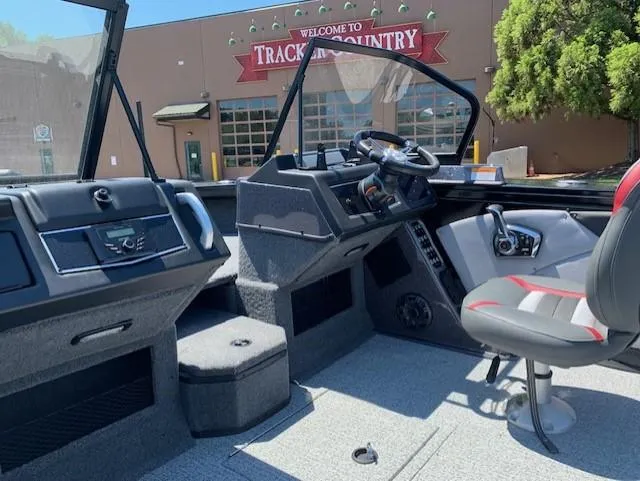 Slide: The Image of 2023 Ranger VX1888 WT boat interior at Tracker Country dealership. - 3