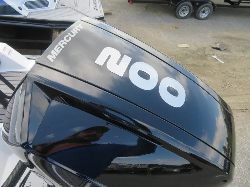 Slide: The Image of 2022 Starcraft 231 OB with Mercury 200 outboard engine. - 3