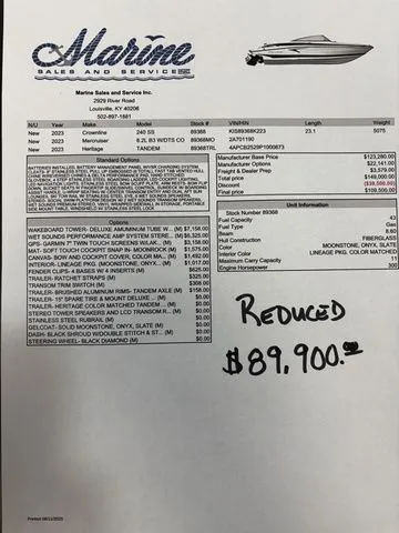 Slide: The Image of Crownline Boats 240 SS 2023 - 16