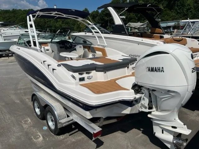 Slide: The Image of 2023 Chaparral 23 SSi OB boat with Yamaha outboard motor. - 5