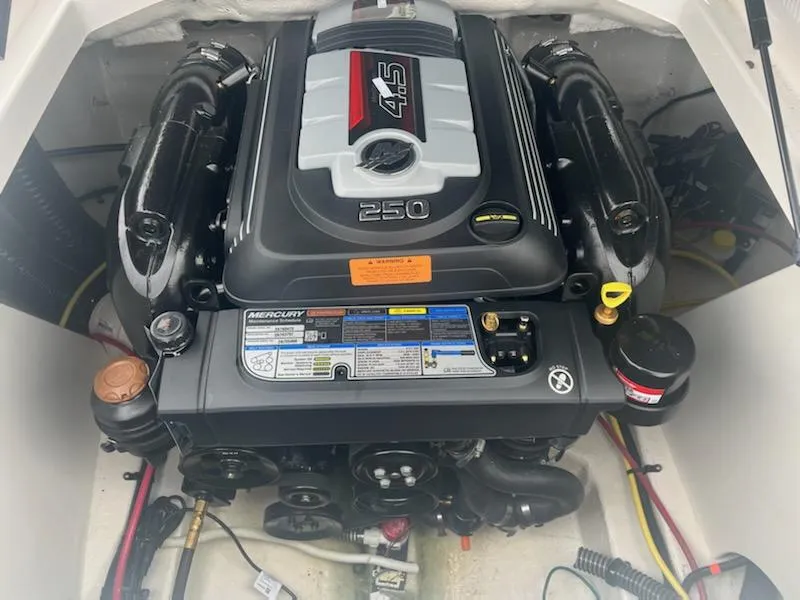 Slide: The Image of 2023 Chaparral 21 Surf boat engine, Mercury 4.5L 250 HP. - 6