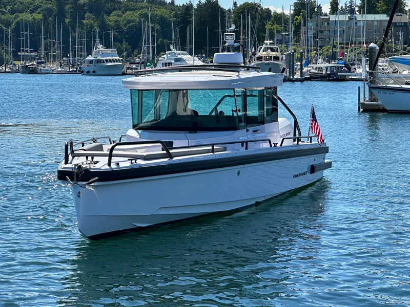 Slide: The Image of Axopar 28 Cabin 2021 - 2