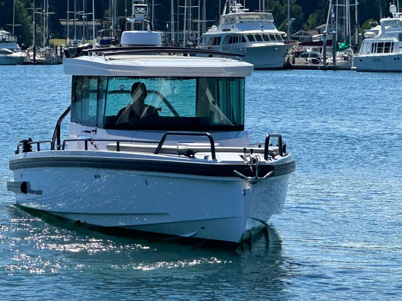 Slide: The Image of Axopar 28 Cabin 2021 - 28