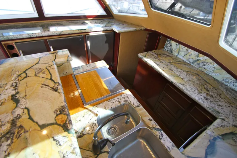 Slide: The Image of Egg Harbor 48 Flybridge Convertible 1984 - 8