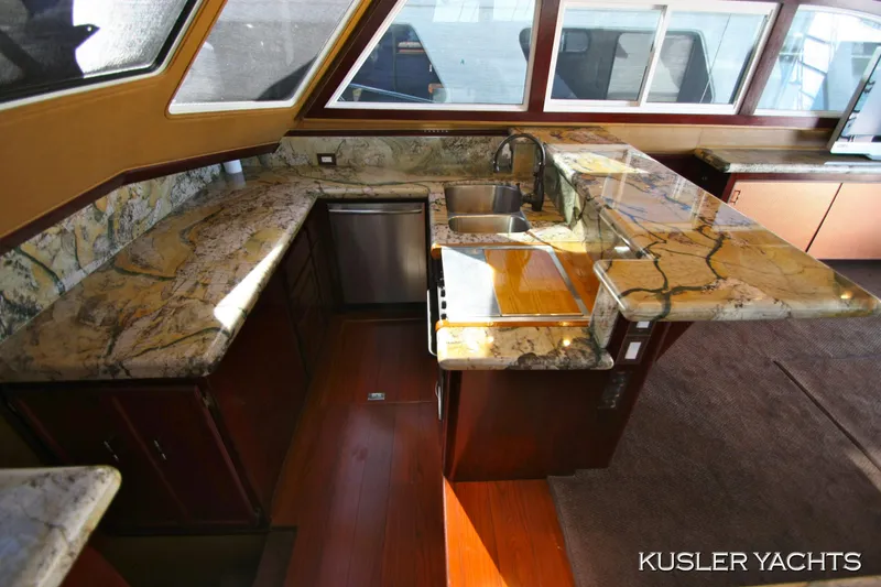 Slide: The Image of Egg Harbor 48 Flybridge Convertible 1984 - 7