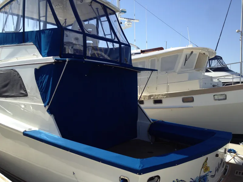 Slide: The Image of Egg Harbor 48 Flybridge Convertible 1984 - 31