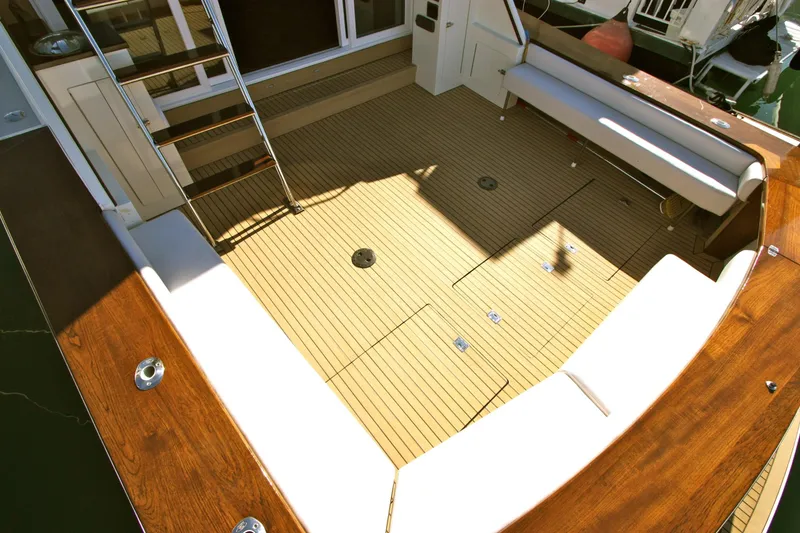 Slide: The Image of Egg Harbor 48 Flybridge Convertible 1984 - 2