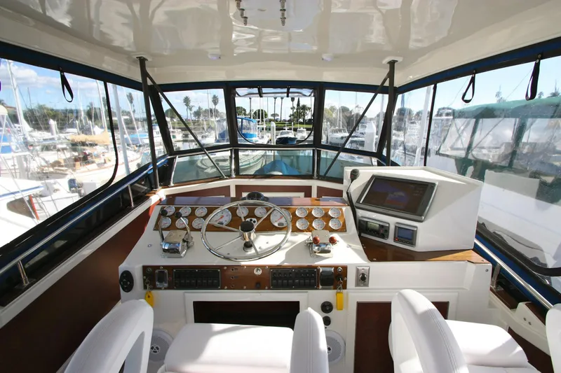 Slide: The Image of Egg Harbor 48 Flybridge Convertible 1984 - 17