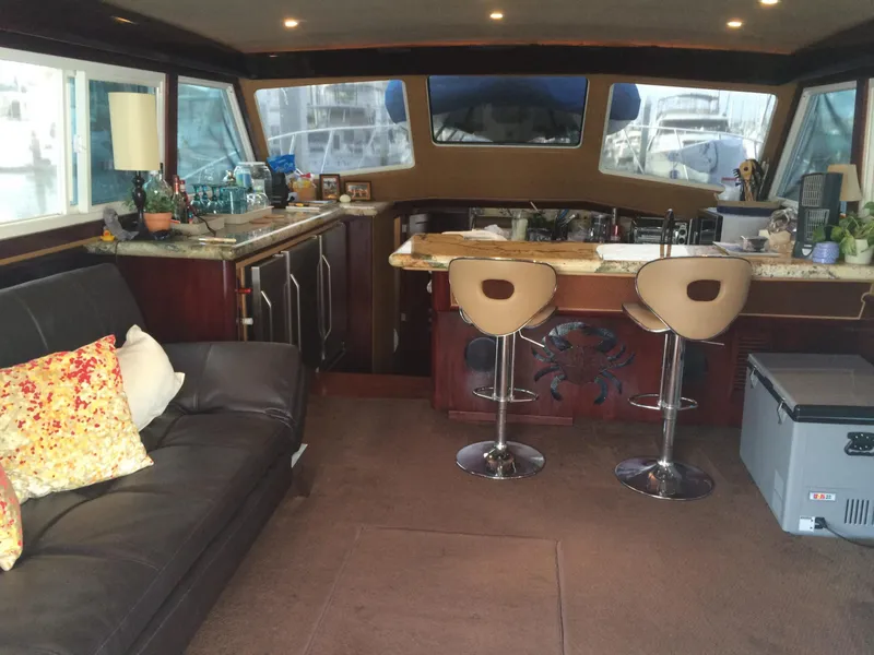 Slide: The Image of Egg Harbor 48 Flybridge Convertible 1984 - 4