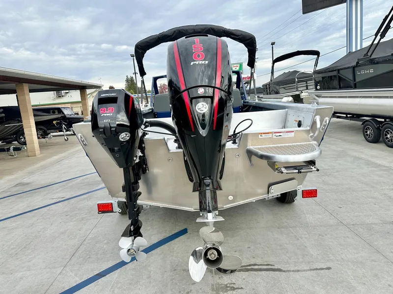 Slide: The Image of Thunder Jet 205 Rush w/ 150HP Mercury Pro XS and a 9.9 Mercury Kicker! 2023 - 3